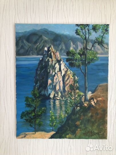 Картина маслом на холсте пейзаж