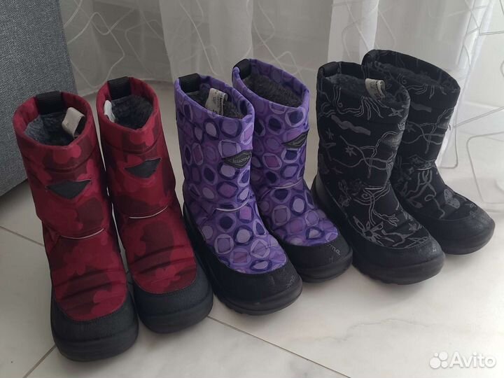 Сапоги-валенки kuoma оригинал, 32р