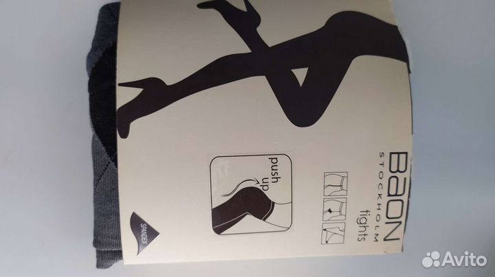 Новые колготки сеточка с люрексом и с узором