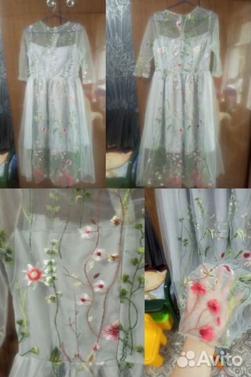 Красивое платье s