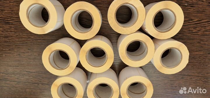 Самоклеящаяся этикетка 58х30/700шт Офсет (Vellum)