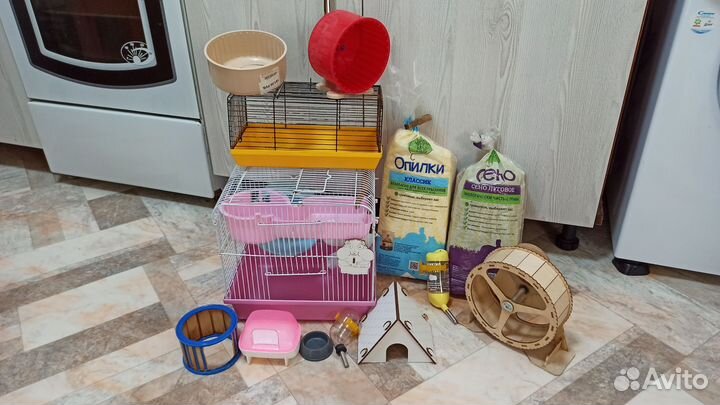 Клетка для грызунов и т.д цена за все что на фото
