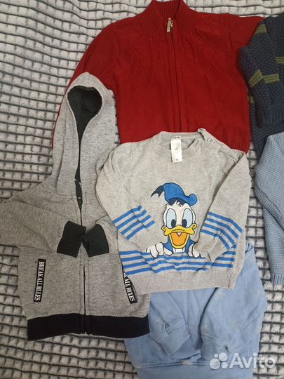 Вещи на мальчика 74-80 цена за всё