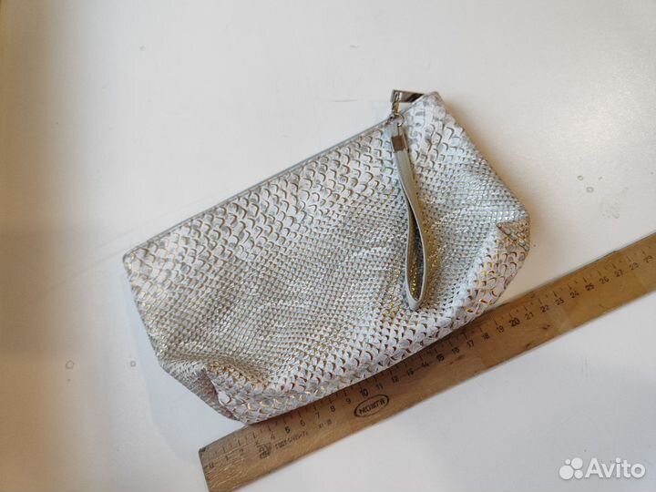 Косметичка имитация кожи змеи