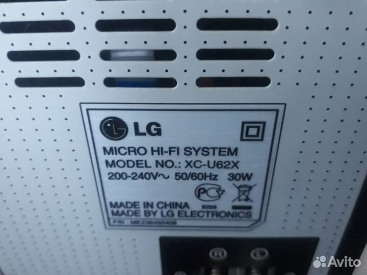 Музыкальный центр lg