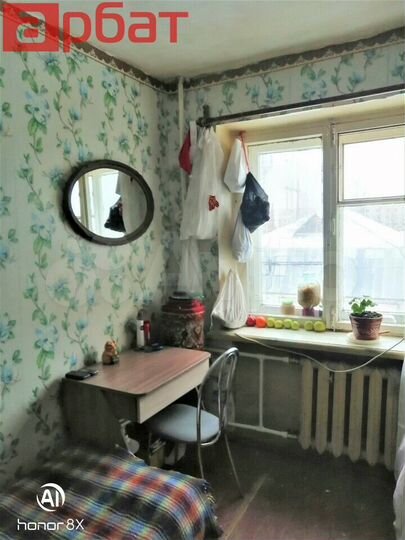 Комната 18 м² в 1-к., 3/4 эт.