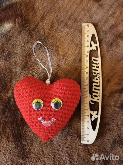Подвеска сердце, ручная работа