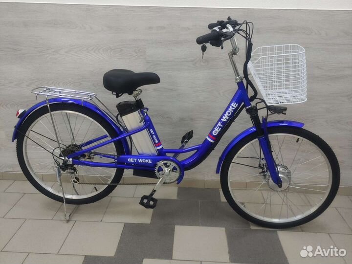 Дорожный электро велосипед 26 дюймов