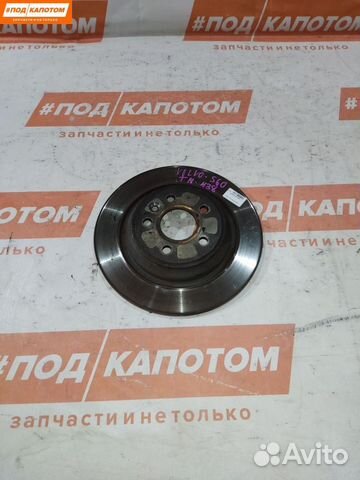 Диск тормозной задний Volvo S60 2 2012