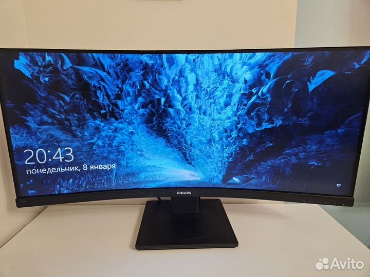 Монитор Philips 34 Ultrawide Curved