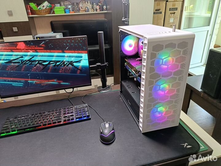 Игровой комп на Intel 12100F+ GTX1070 8Gb