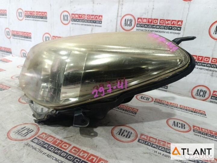 Фара левая toyota vitz