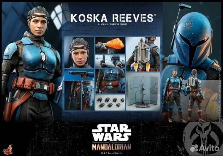 Hot toys Star Wars The Mandalorian Koska Reeves