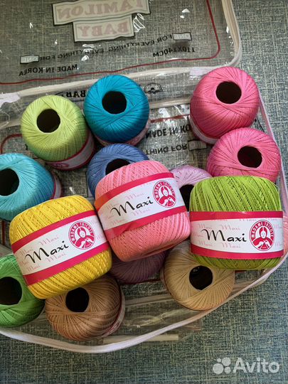 Пряжа для вязания Madame tricote Maxi