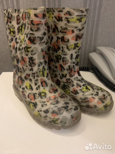 Детские резиновые сапоги