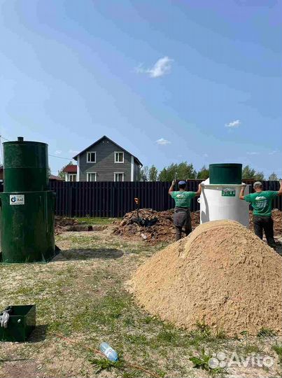 Септик для семьи до 6 человек