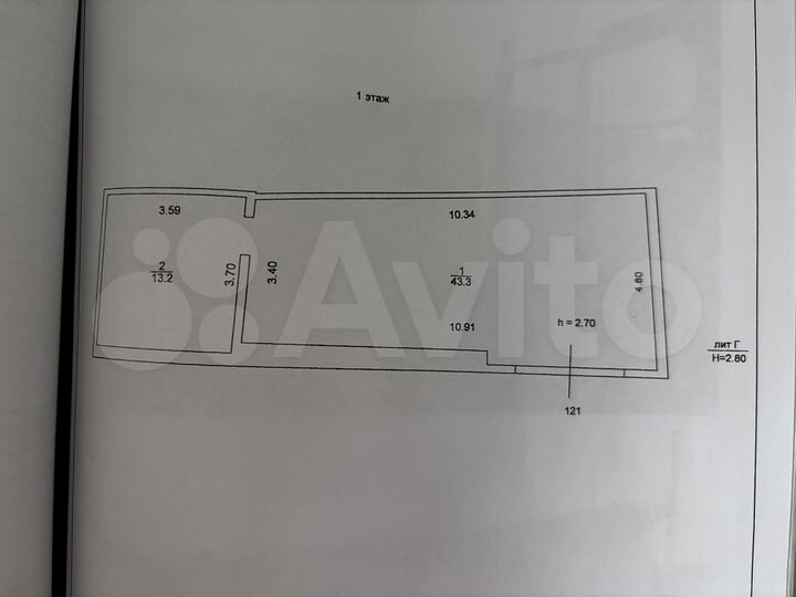 Гараж, > 30 м²