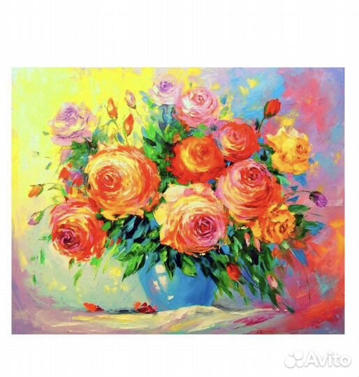 Картина по номерам размер 40 на 50