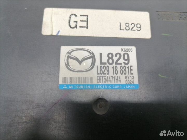 Блок управления двигателем Mazda 6 GG L813 2005