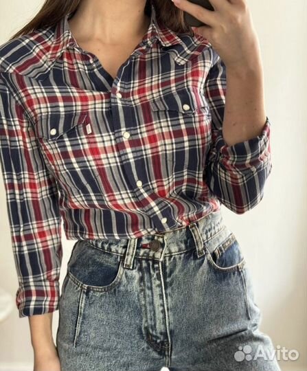 Рубашка в клетку levis