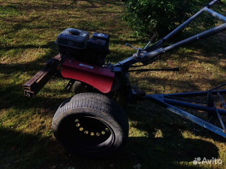 Мотоблок с прицепом