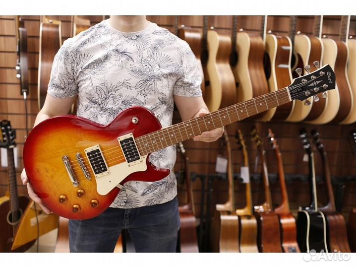 Cort CR100-CRS красный санберст электрогитара