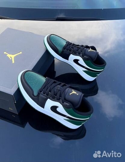 Кроссовки Nike Air Jordan 1 Low Noble green