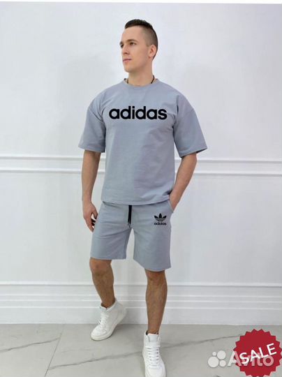 Спортивный костюм adidas (футболка+шорты)