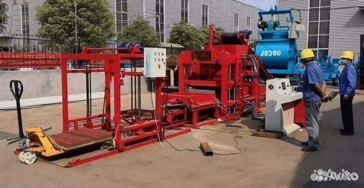 Оборудование для производства кирпича QT4-20
