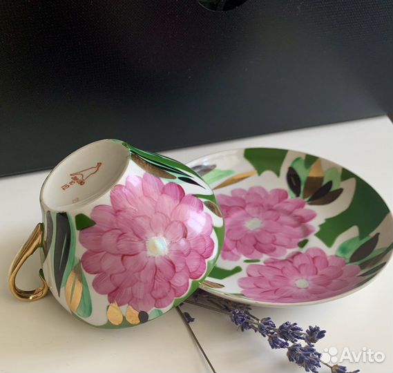 Чайная пара Дулево