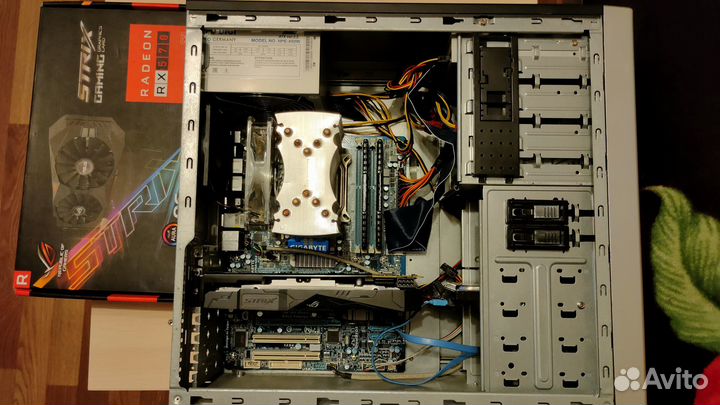 Системник Phenom X4 955+8Gb+500Gb+Asus RX570 4Gb