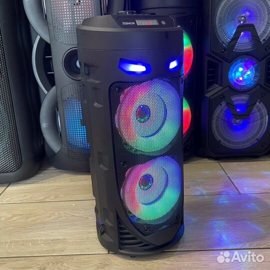 Большая аудиосистема колонка блютуз