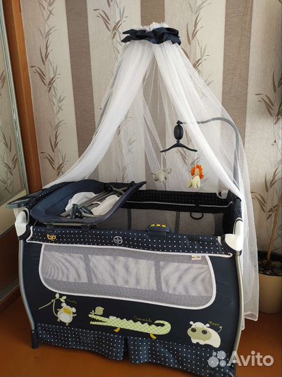 Кровать манеж Noony 0-3х лет