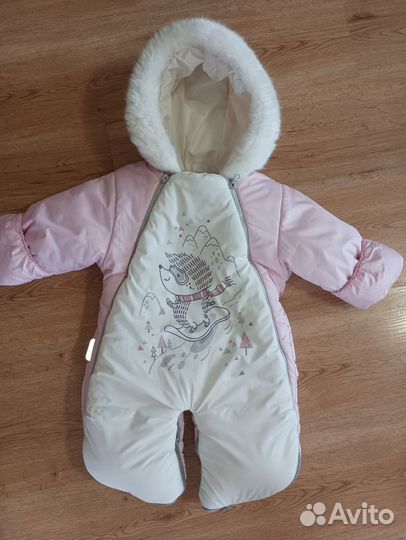 Зимний комбинезон для девочки