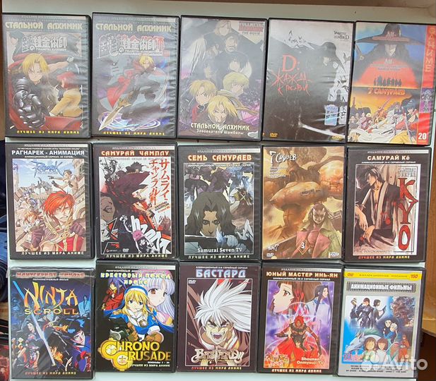 Dvd диски аниме