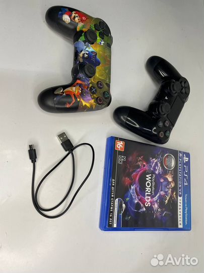 Sony PlayStation 4 Pro 1tb + игровой диск на ps4 