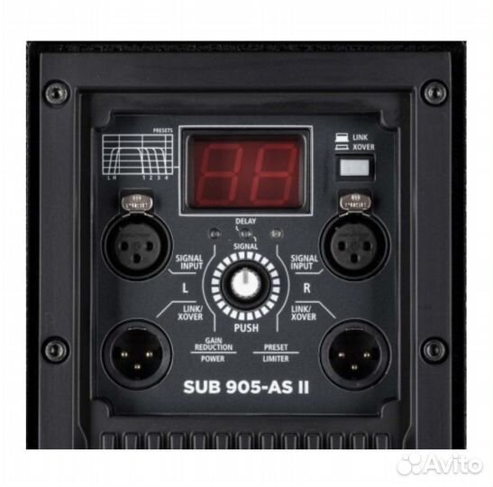 RCF SUB 905-AS II активный сабвуфер