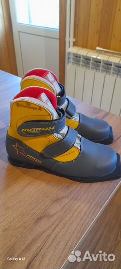 Лыжные ботинки marax kids