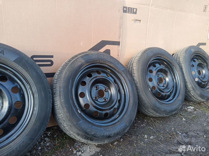 Продам резину с дисками Kia, Hyundai. 185/65/r15