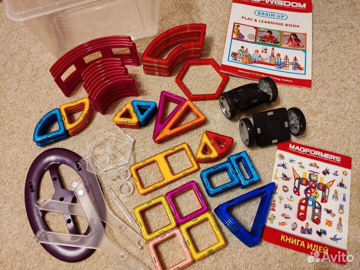 Магнитный конструктор Mag-Wisdom (magformers)