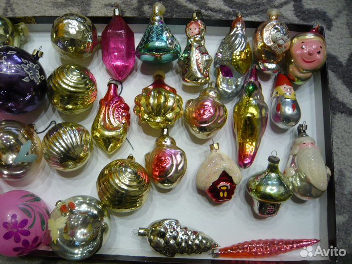 Елочные игрушки СССР