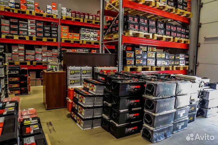 Аккумулятор Медведь 55Ah 510A обратная полярность