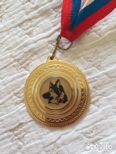 Медаль для собаки