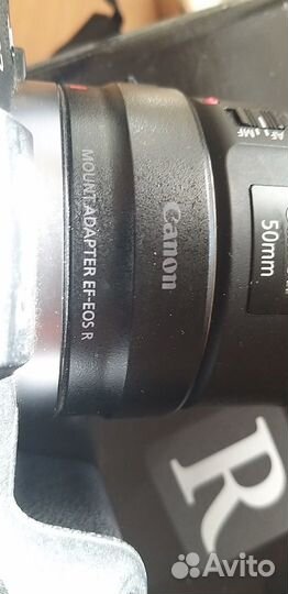 Canon EOS Rp+ объектив 1.8 50мм + EF-EOS R