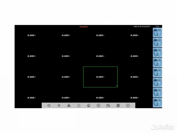 Видеорегистратор xmeye NVR H.265 16CH 4K