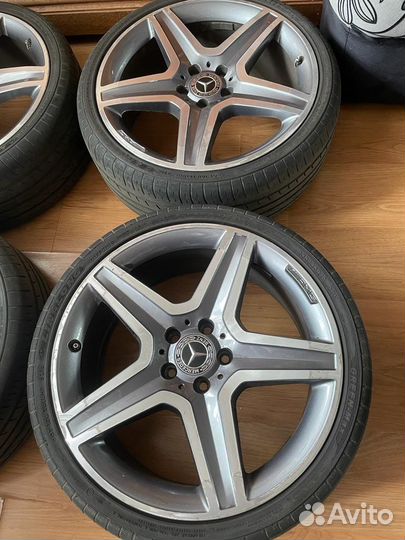 Диски колесные Mercedes GLA с резиной и датчиками