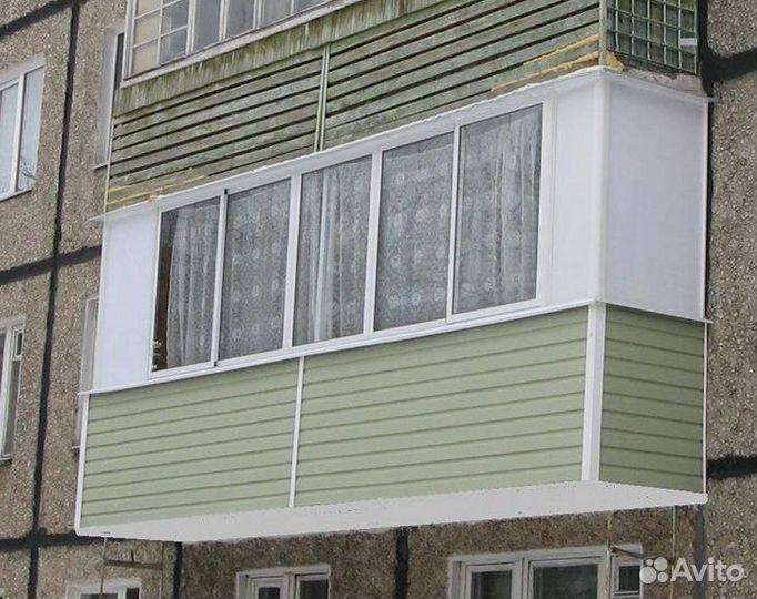Пластиковые балконы собственное производств