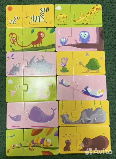 Пазлы Djeco Duo Мама и малыш 2+