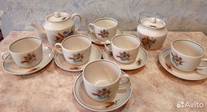 Сервиз чайный и кофейный