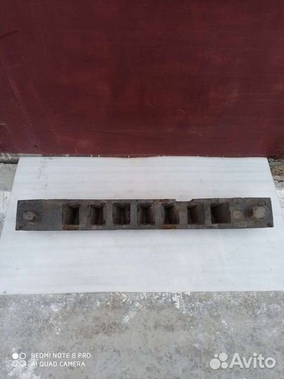 Абсорбер заднего бампера Polo 5, оригинал, б/у